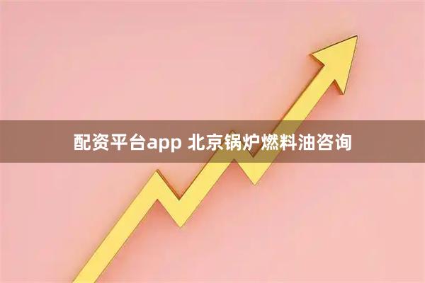 配资平台app 北京锅炉燃料油咨询