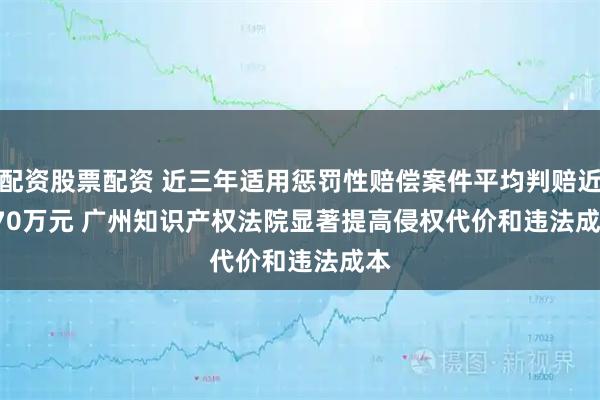配资股票配资 近三年适用惩罚性赔偿案件平均判赔近670万元 广州知识产权法院显著提高侵权代价和违法成本